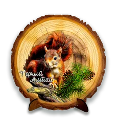 Спил кругляк "Белочка"