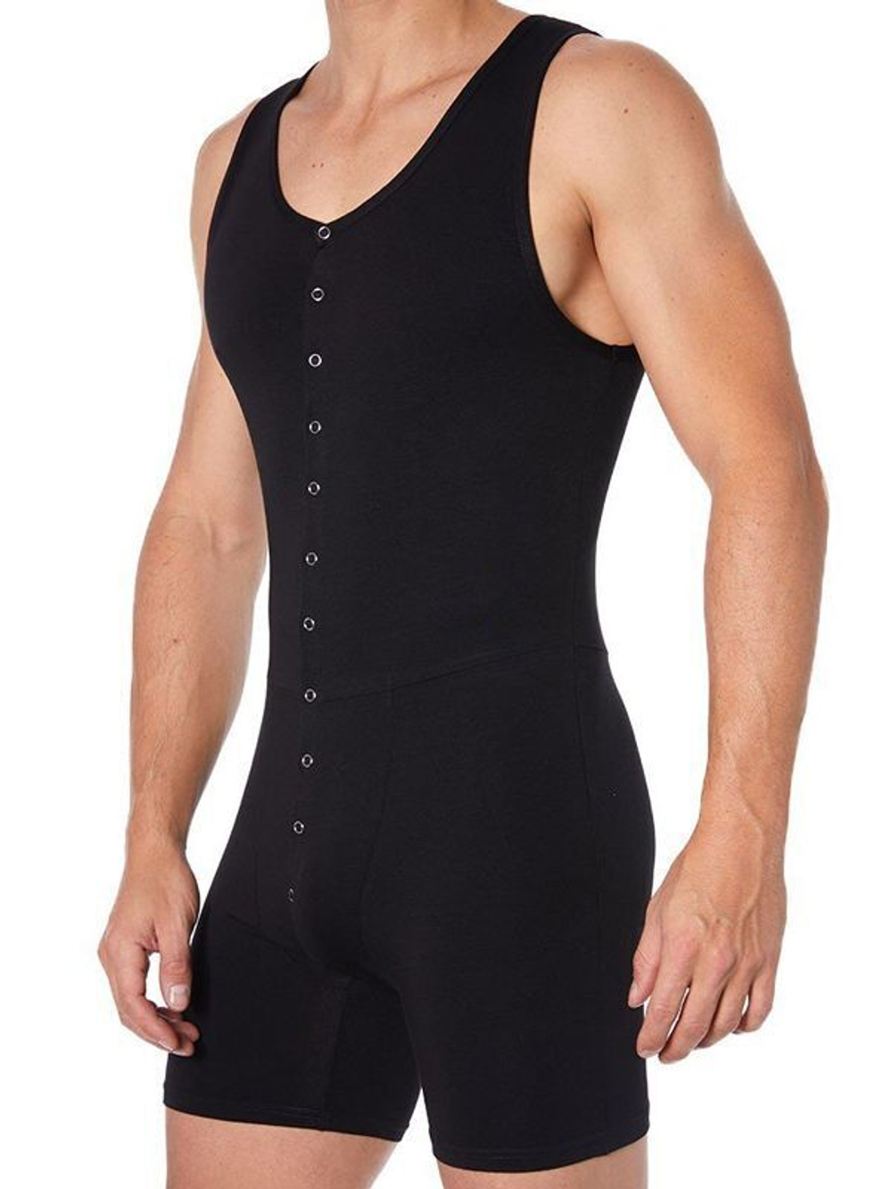 Мужское боди на кнопках Doreanse Essentials (Размер: L) (Цвет: черный)