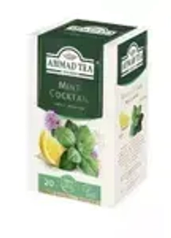 Чай в пакетиках травяной Ahmad Tea Mint Cocktail, 20 шт