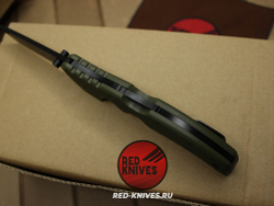 Нож Cold Steel Recon 1 Clip G10 (V2024) - зеленая рук., черный клинок RK/Н83