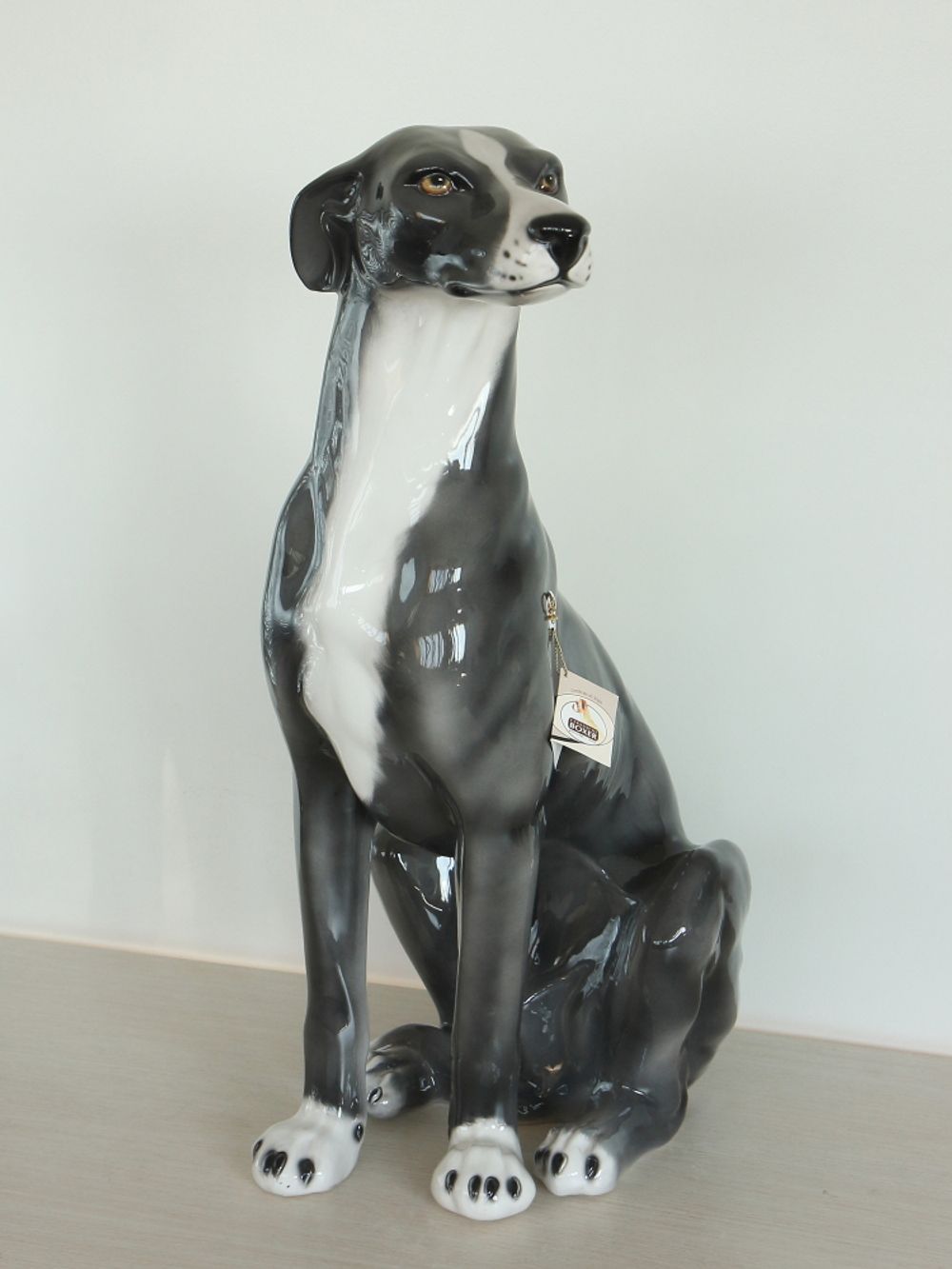 Boxer Статуэтка ростовая Серая борзая