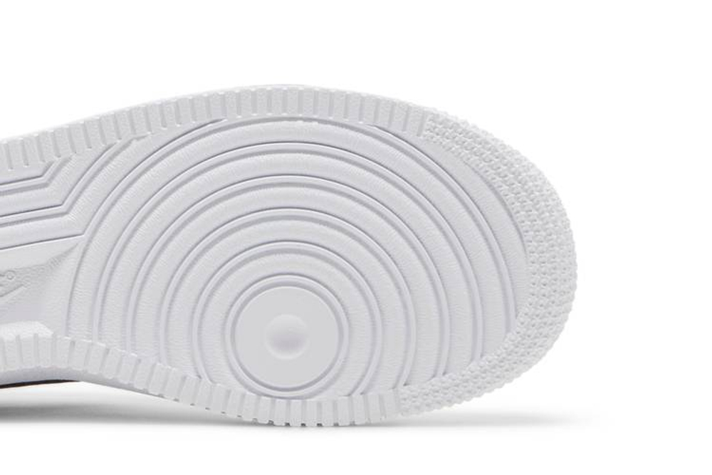 Кроссовки Nike Air Force 1 White Black (Женская размерная сетка)