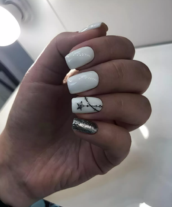 Monami Luxury гель-лак Silver, 8мл3