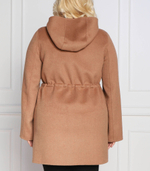 Хлопковое пальто tahiti plus size Persona by Marina Rinaldi - светло-коричневый(1013062)