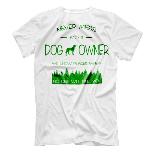 Футболка "Не шути с владельцем"