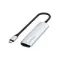 Satechi 4-in-1 USB-C Slim Multiport Adapter 4K Silver