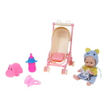 Пупс с аксесс., пакет QX802-6