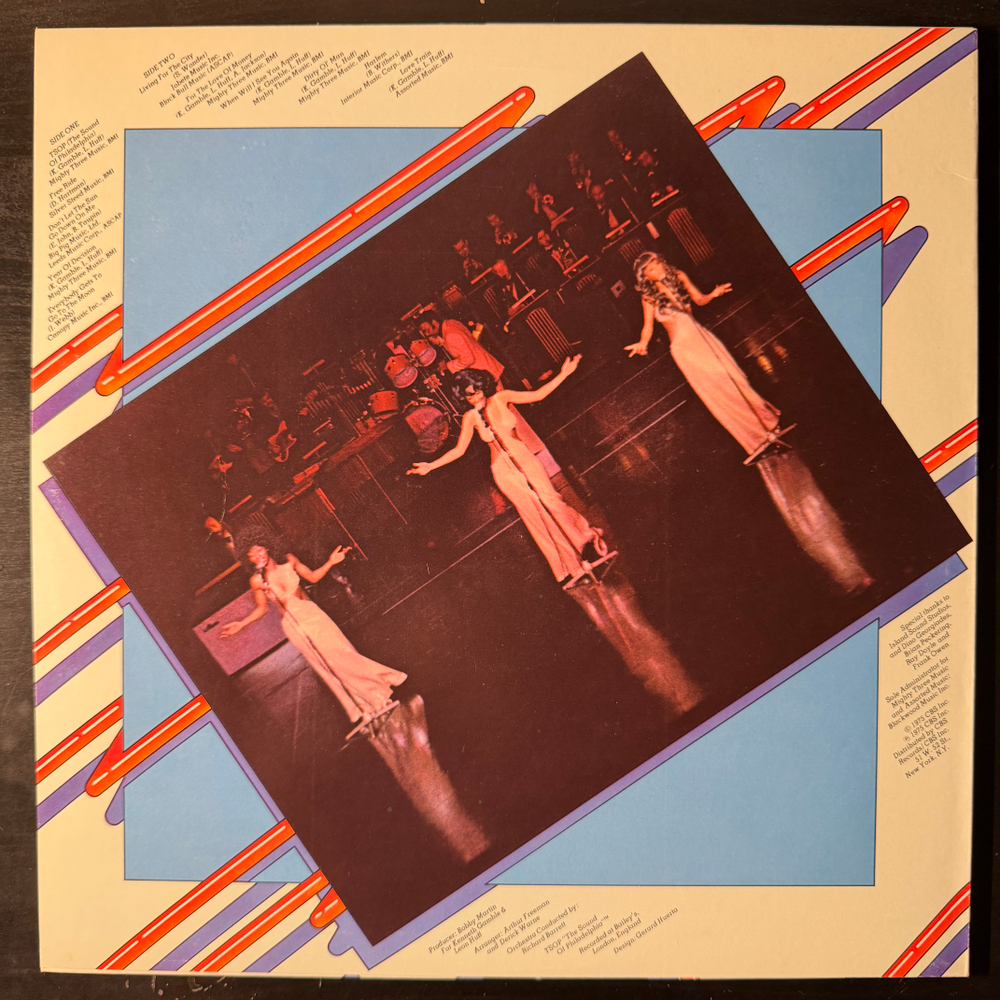 The Three Degrees ‎– The Three Degrees Live (США 1975г.) Т