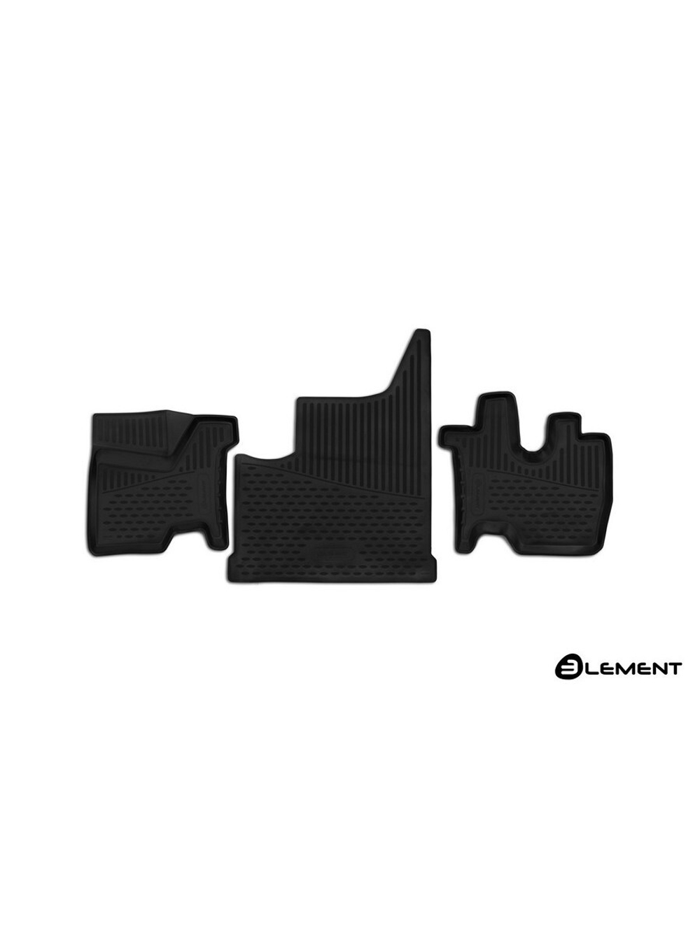 Коврики в салон для КАМАЗ М1842, 2013-, 5490, 3 шт. (полиуретан) ELEMENT3D5604210