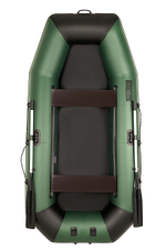 Броня-280 М зеленый-черный (лодка ПВХ с усилением)