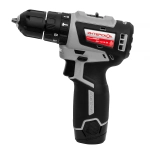 Дрель-шуруповерт ИНТЕРСКОЛ МиниМАКС ДАУ-10/12В, 12 В, 1450 об/мин, 25500 уд/мин, с 2 АКБ 2.5 Ач и ЗУ, в кейсе (767.2.2.45)