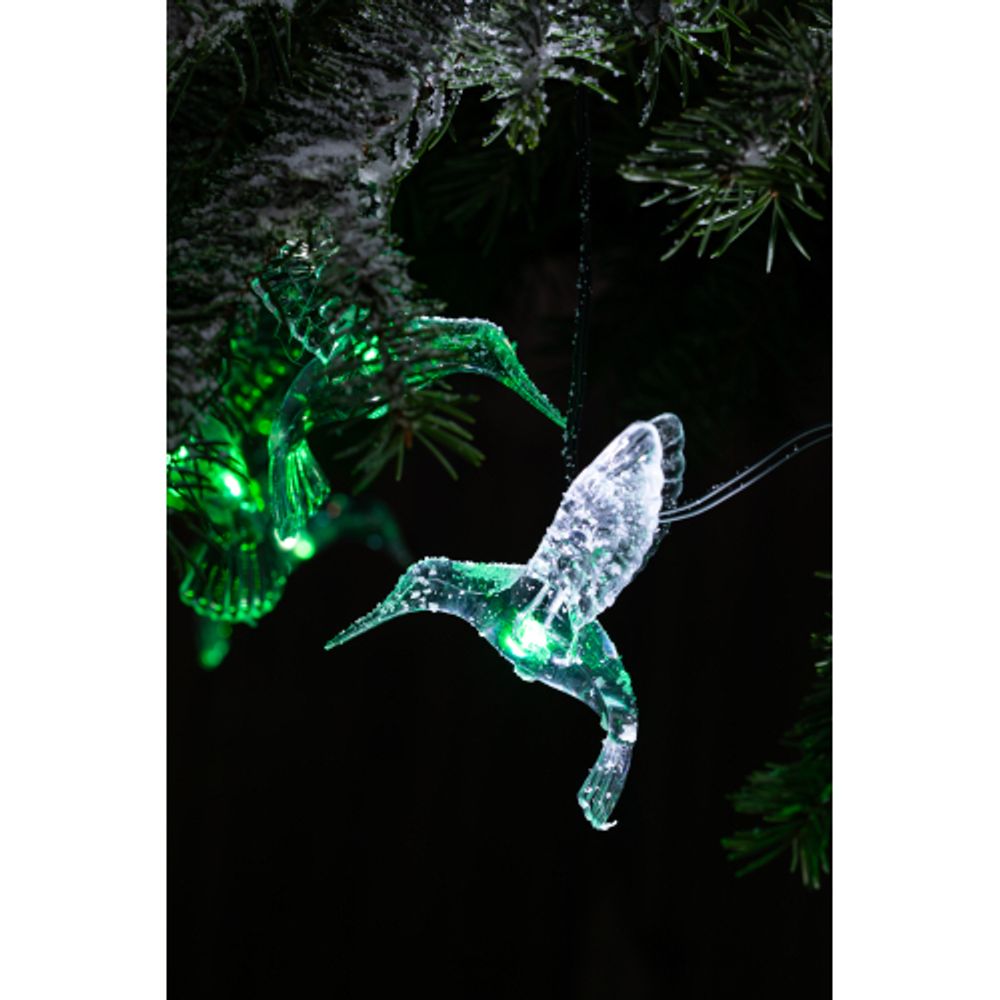 Садовая гирлянда ЭРА ERASF22-26 на солнечной батарее Колибри 3,8 м | Садовые декоративные светильники