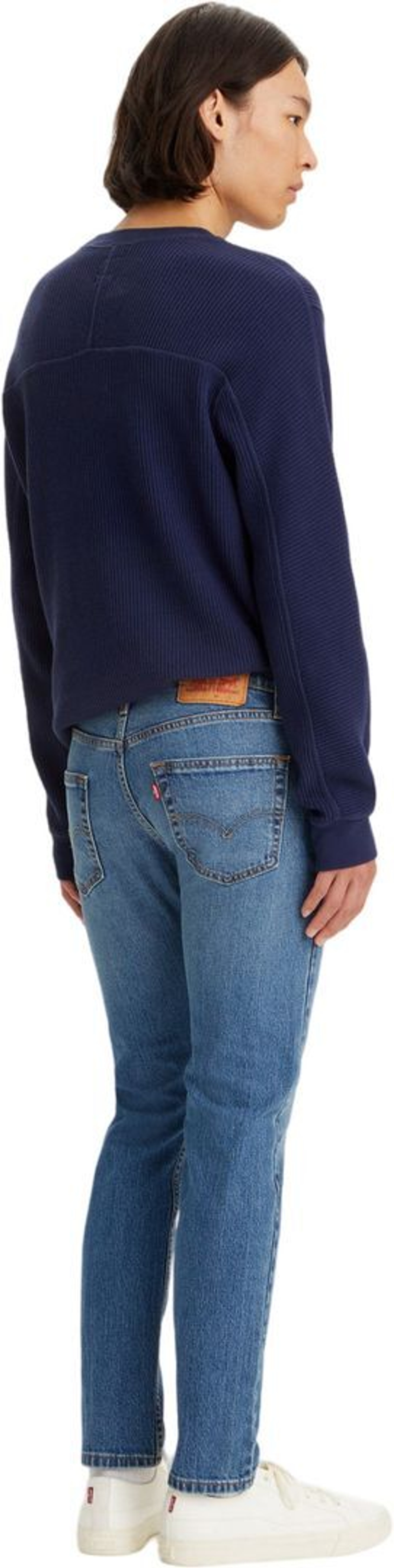 Джинсы Levis 502 Levi's Original Taper MED INDIGO - WORN IN синий