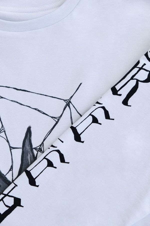 Лонгслив Акулапаук белый - фото 9