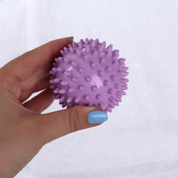 Массажный шарик Ежик , d=6,5 см, пластик