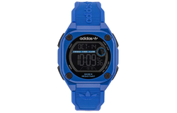 Adidas Originals STREET Wrist Watch Quartz Movement Resin Strap Black Dial Men"s Watches