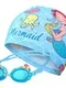 Набор детский «Русалка»: шапочка+очки для плавания, мешок