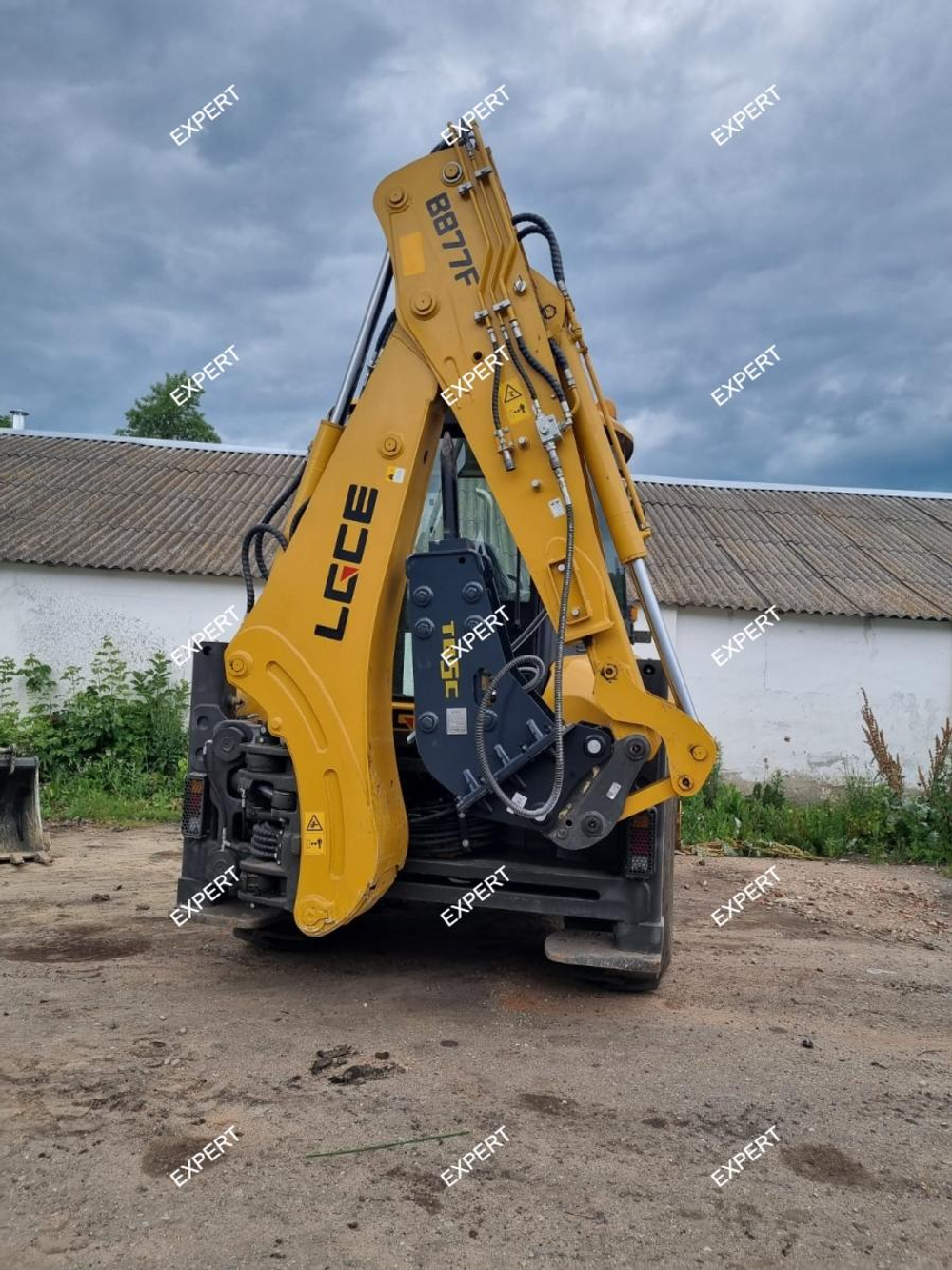 Гидромолот на Телескопический мини-погрузчик JCB