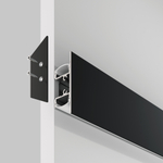 Алюминиевый профиль Maytoni накладной 18×48 (Черный, 2 м), ALM-1848-B-2M