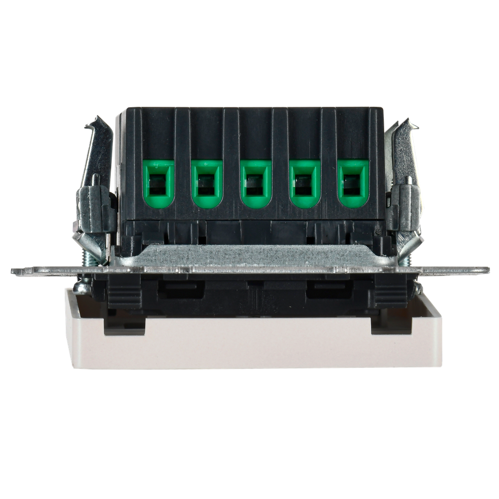 BRITE Кнопка звонка с индикацией для отелей 10А ВС10-1-9-БрЖ жемчуг IEK