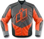 Мотокуртка - ICON OVERLORD (текстиль, оранжевая)