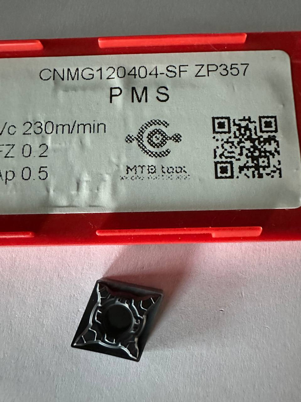 CNMG120404-SF ZP357