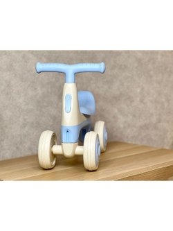 Беговел от 2 лет с музыкой голубой (74737-1)
