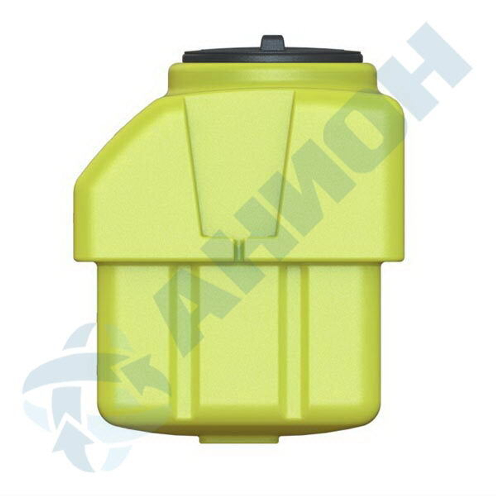 Емкость 330 л с фланцем и крышкой с  клапаном Анион 330 л.(955x665x820см;желтый) - арт.559555