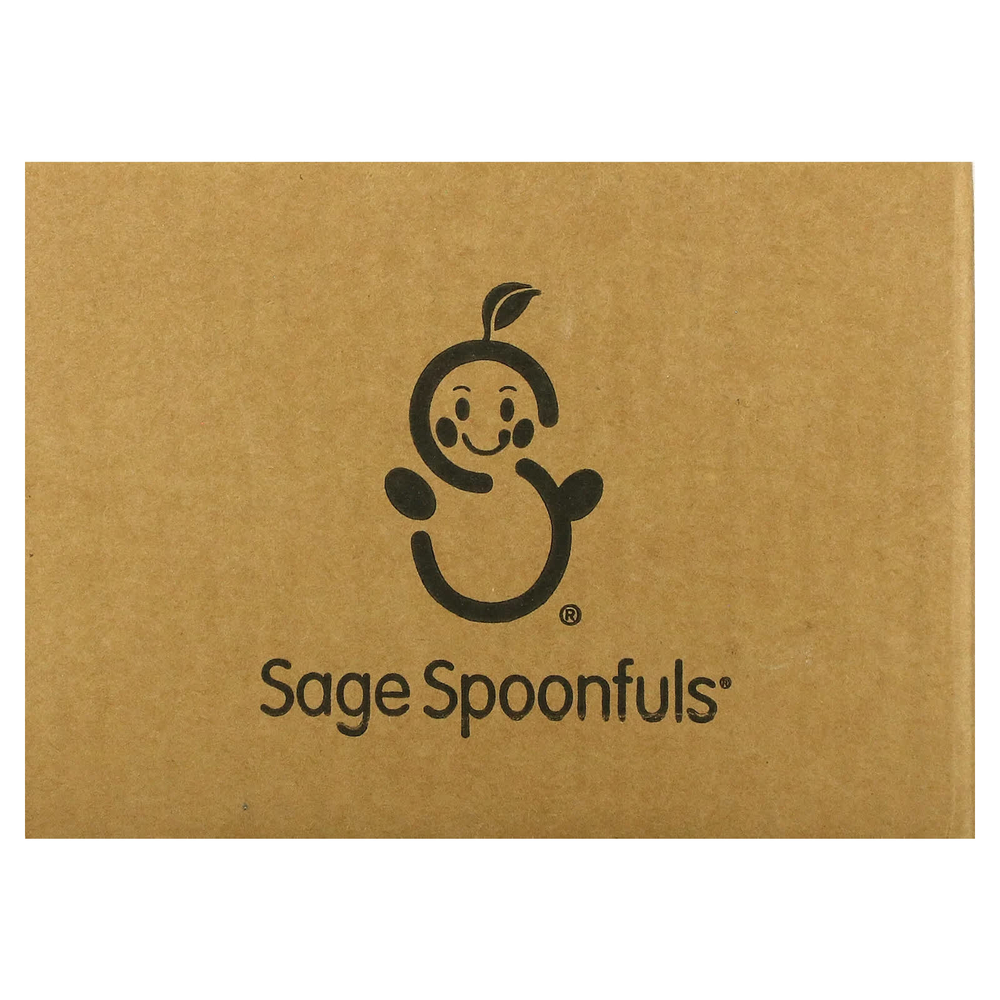 Sage Spoonfuls, Стеклянные баночки для детского питания, 4 упаковки по 8 унций