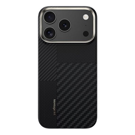 Чехол Benks Montage ArmorAir Case built with Kevlar для iPhone 17 Pro 6.3&quot; (C.K.FL.AP.BK.MB69) черный (600D+1500D)