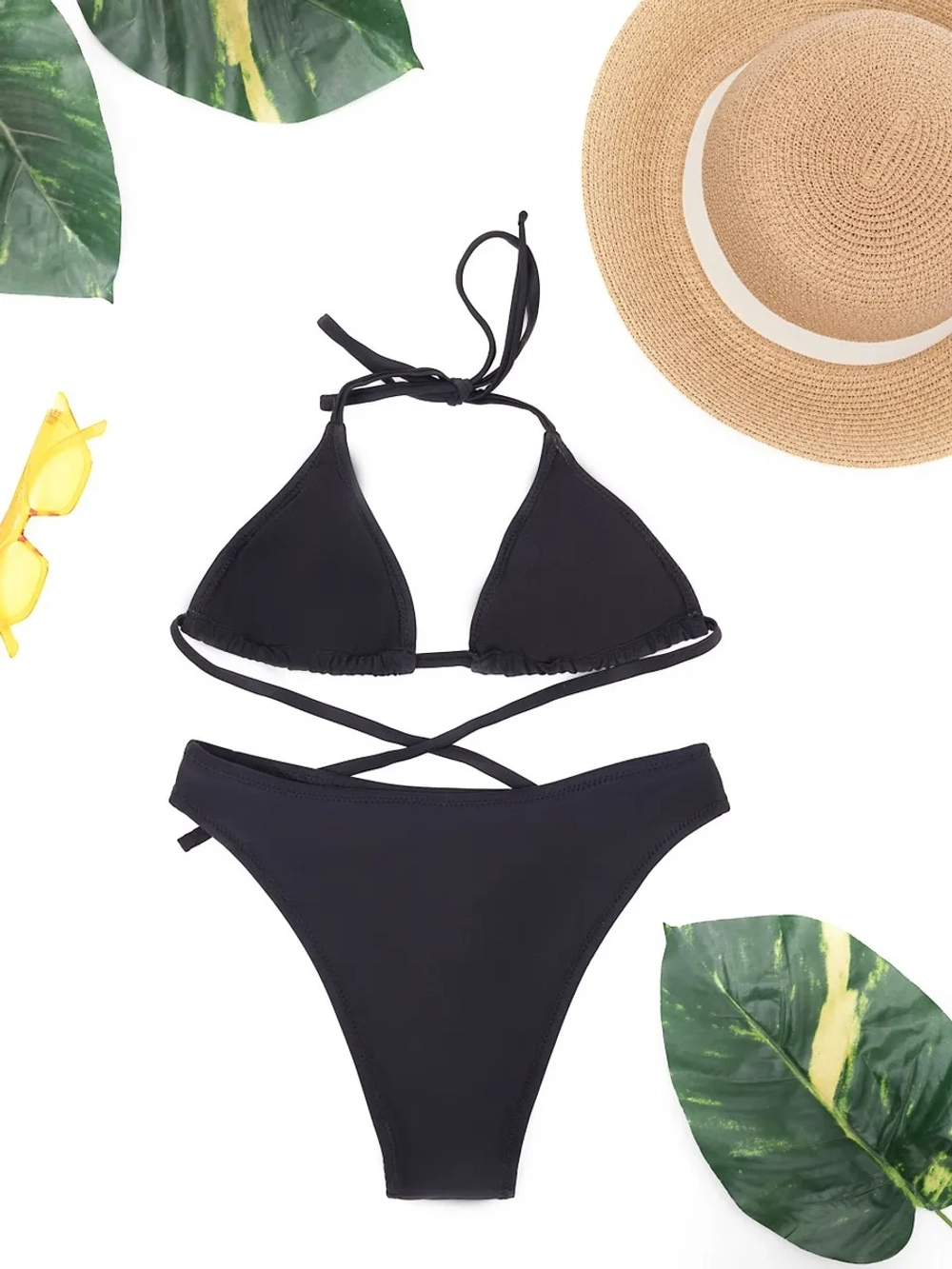 купальник раздельный 3 в 1 с топом комбинезон и шорты