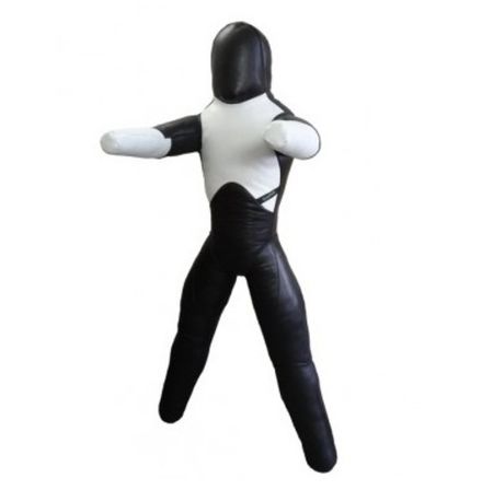 Манекен борцовский профессиональный двуногий кожаный