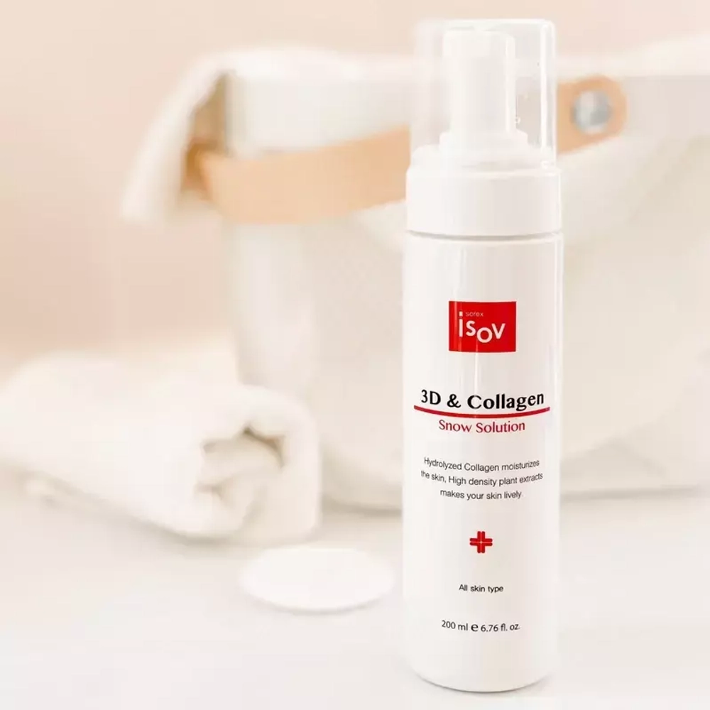 3D & Collagen Isov Sorex | Пена-тоник с коллагеном