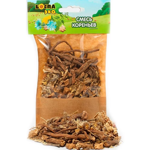 Боспа Эко Лакомство для грызунов Смесь кореньев 50г