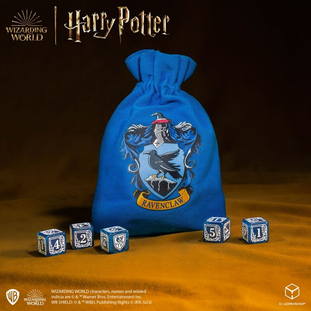 Набор кубиков Harry Potter. Ravenclaw Dice&Pouch