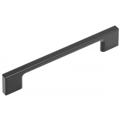 Ручка мебельная скобка EDSON 1017 Black Matt 128мм