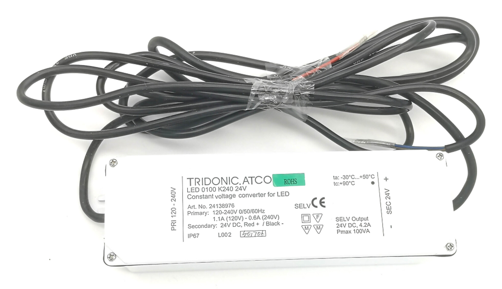 Блок питания Tridonic.Atco LED K240 24138976  24V, 100W