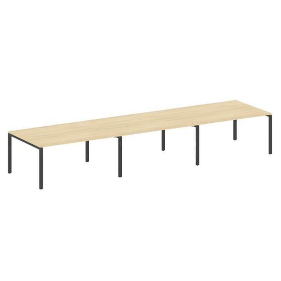 Метал Систем Переговорный стол (3 столешницы) на П-оразном м/к БП.ПРГ-3.4