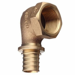 Угольник-переходник REHAU ВР 25-1" RX+ , бронза