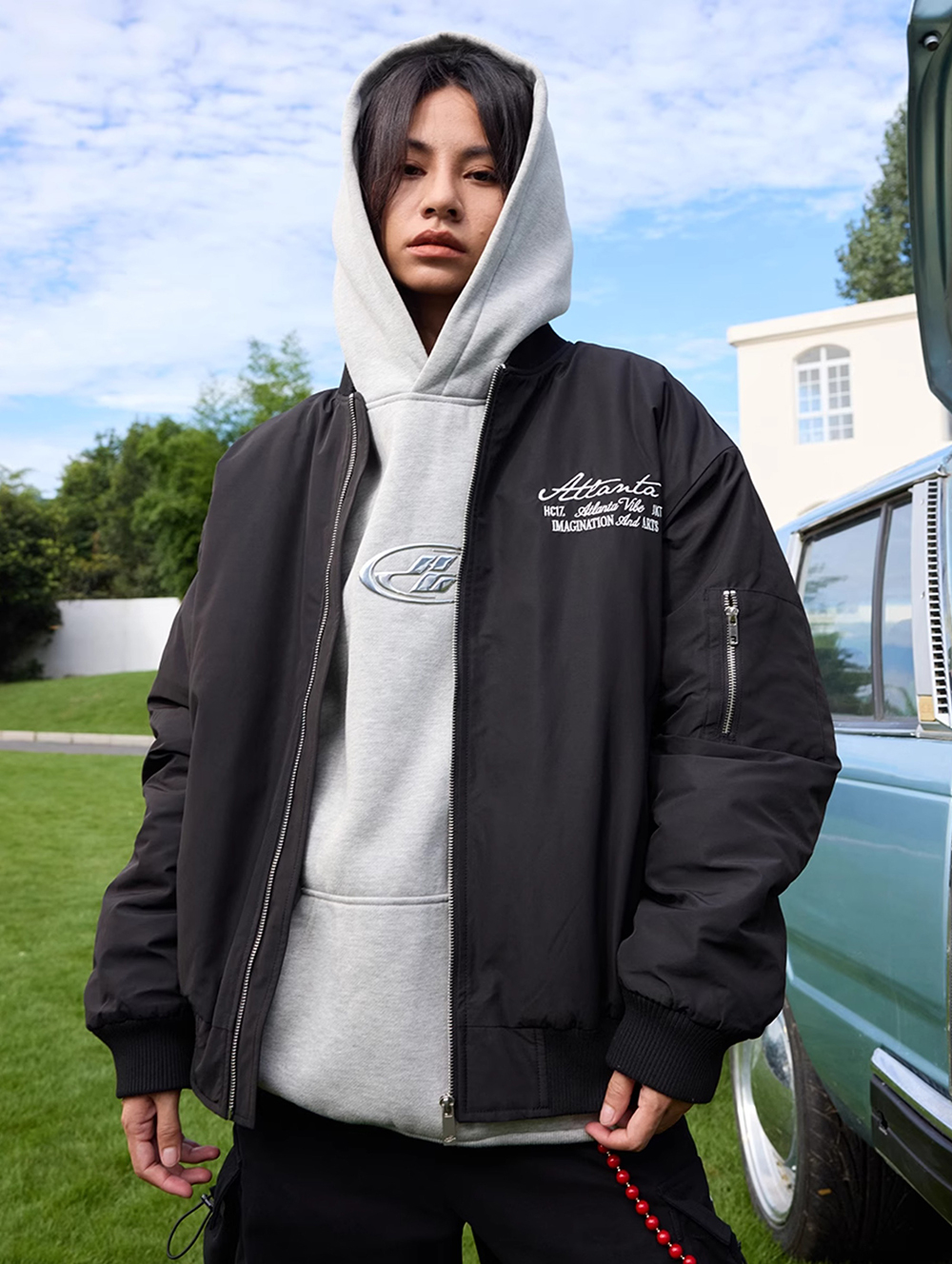 Бомбер HARSHandCRUEL "Atlanta Flow" MA-1 Bomber Jacket