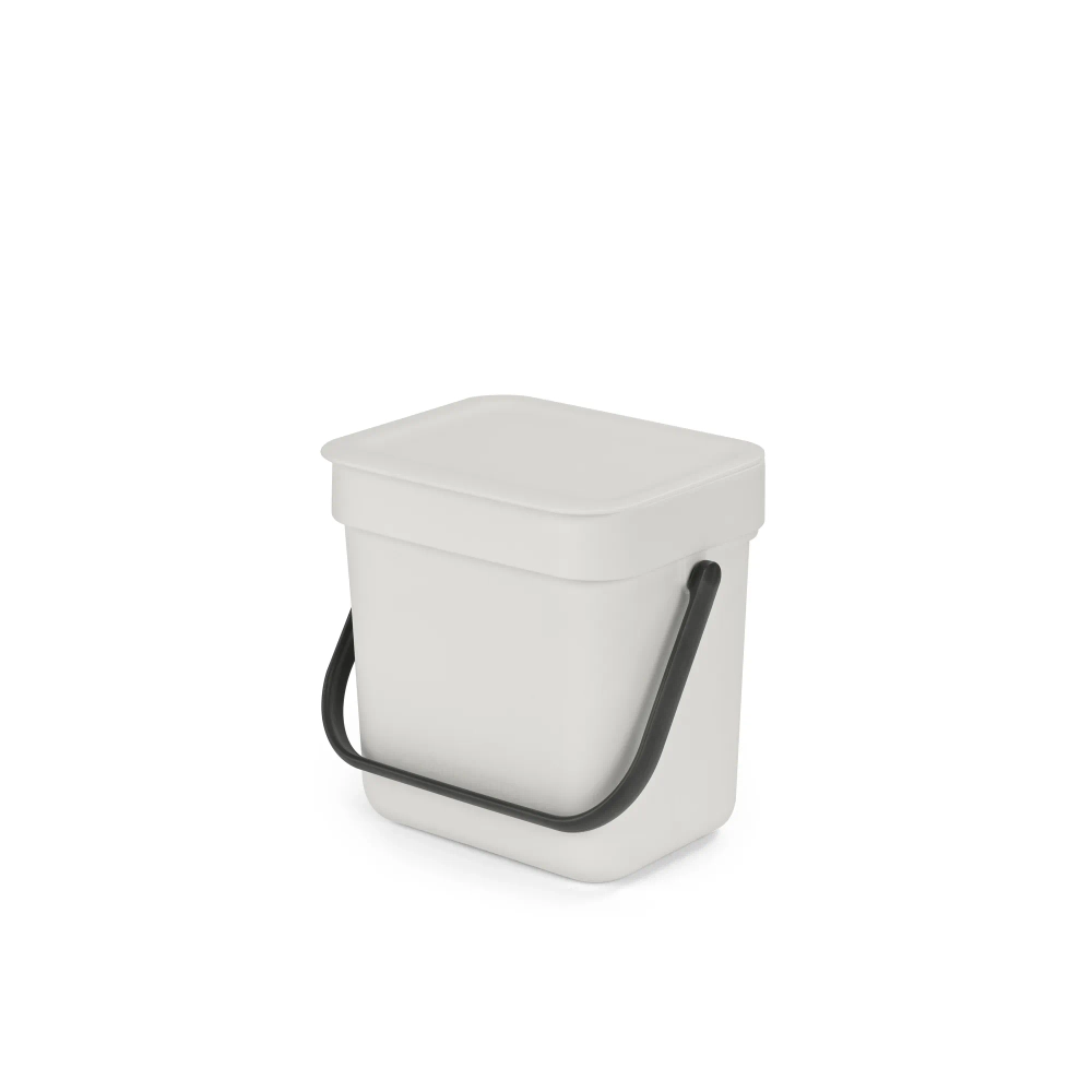 Brabantia Корзина для мусора Sort & Go 3 л Светло-серый EAN 8710755213229