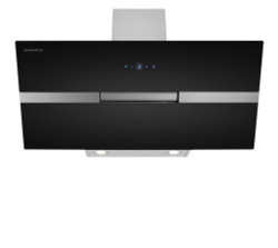 Каминная вытяжка Maunfeld MERSEY 90 Inox Glass BLACK