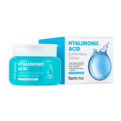 Farm Stay Hyaluronic Acid Super Aqua Cream суперувлажняющий крем с гиалуроновой кислотой