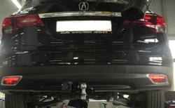 Фаркоп под квадрат для Acura MDX, 2013-, Бизон.FA 0858-E