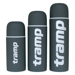 Tramp Термос Soft Touch 1 л, TRC-109, серый