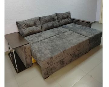 Диван угловой КОМФОРТ с оттоманкой