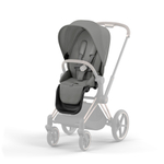 Коляска Cybex Priam IV 3 в 1 цвет Mirage Grey на шасси Rosegold