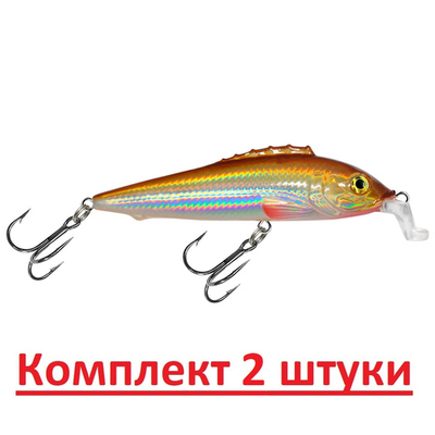 Воблер Минноу ЕРШ SR 75mm, цвет 124, 2 штуки