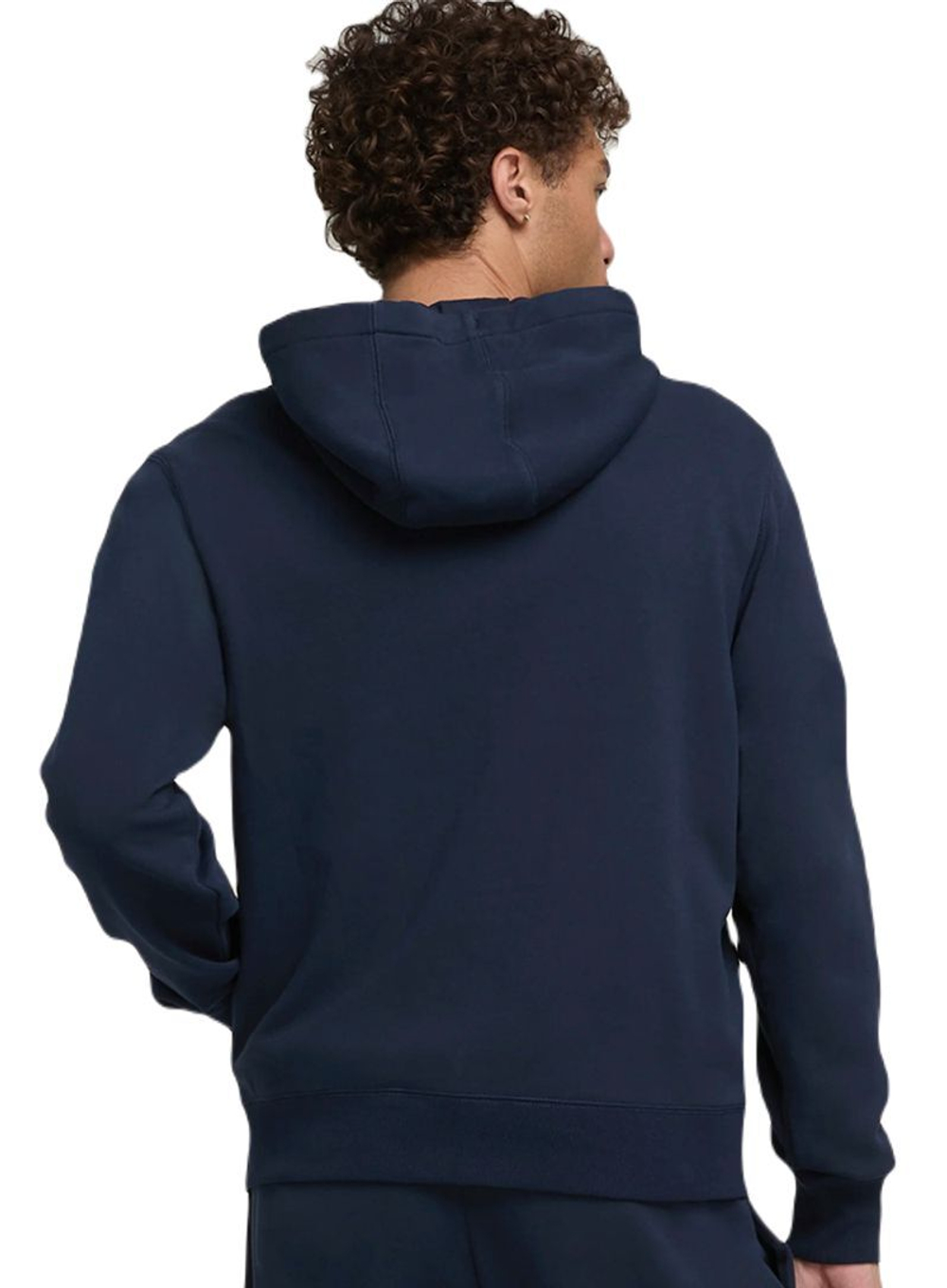 Мужская теннисная кофта Wilson Unisex Team Zip Hoodie - небесный