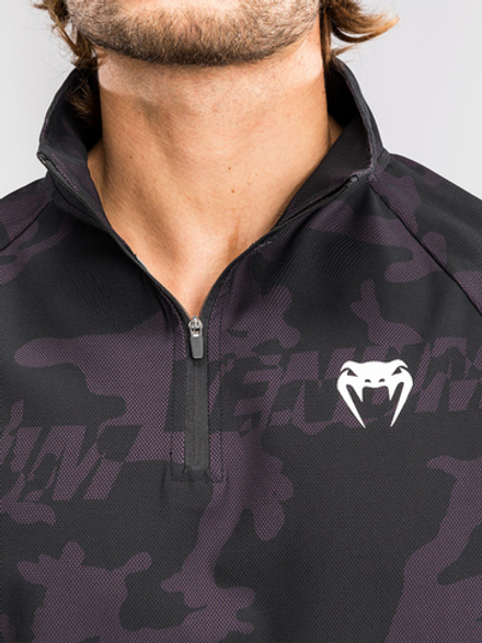 Худи Venum Trooper Black/Deep Purple